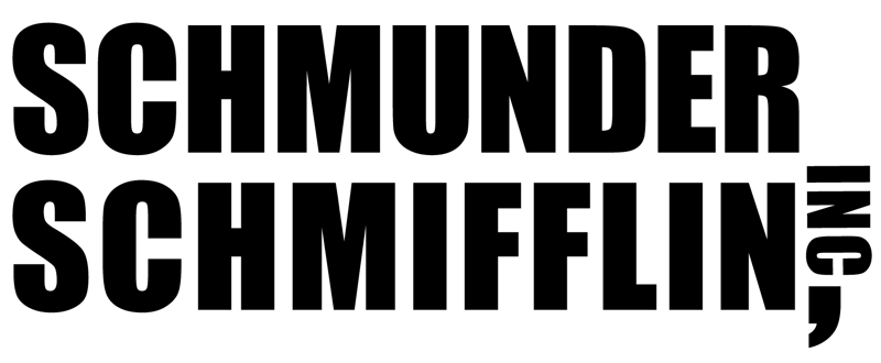 A logo parody of a famous fictional company, schmunder schmifflin inc.