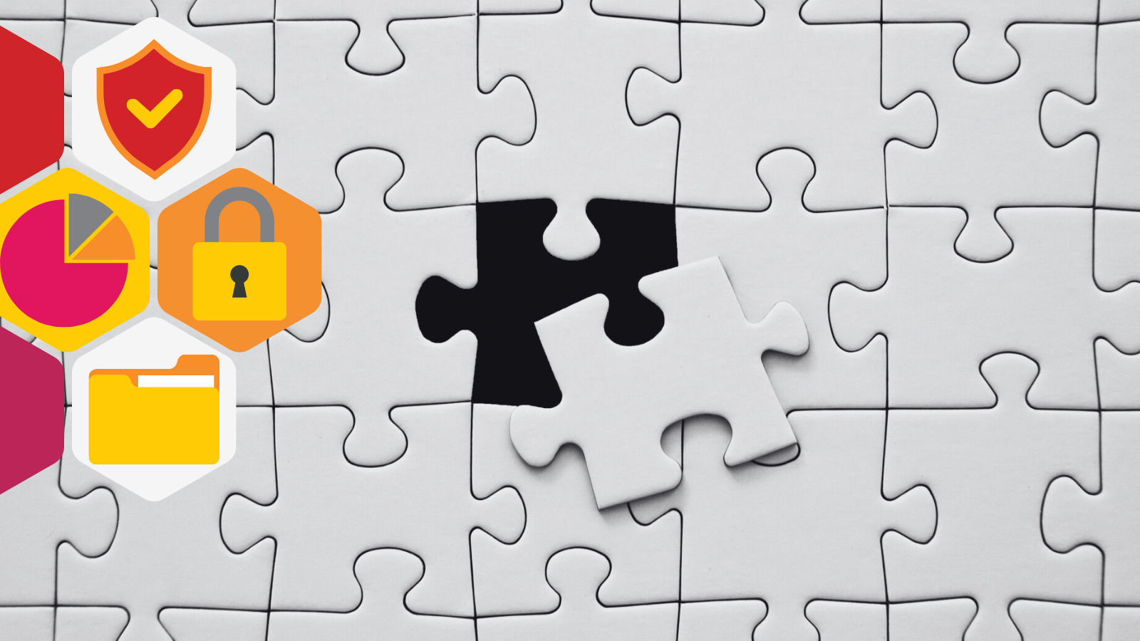 a puzzle is nearly complete, the final puzzle piece is about to be slotted in