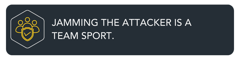 W11 Jamming the attacker is a team sport