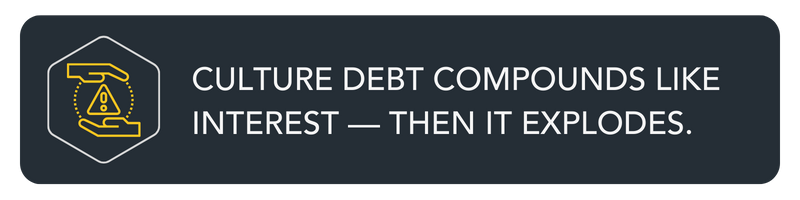 W2 Culture debt compounds like interest — then it explodes