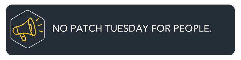 W7 No patch Tuesday for people